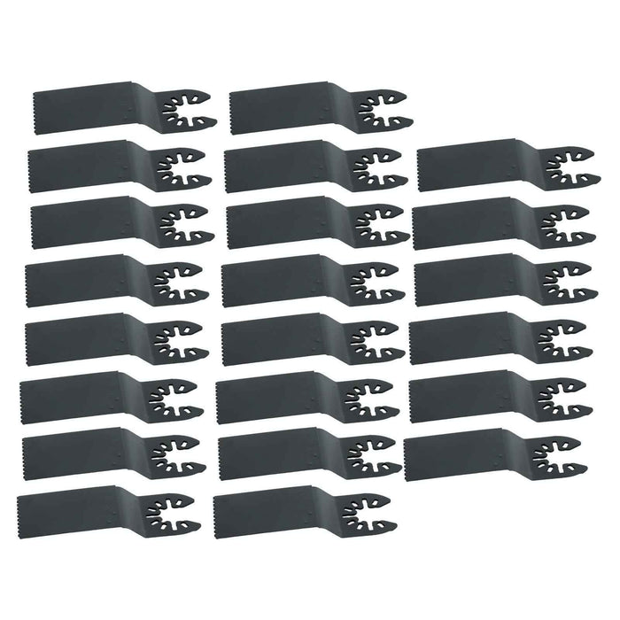 DURAFORCE Titanium Oscillating Quick Release Tool Blades Curved Edge Saw Blade 50Pack