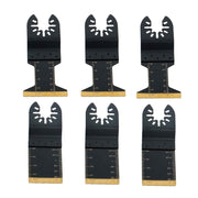 DURAFORCE Titanium Oscillating Quick Release Tool Blades Curved Edge Saw Blade 50Pack