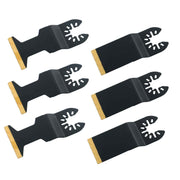 DURAFORCE Titanium Oscillating Quick Release Tool Blades Curved Edge Saw Blade 50Pack