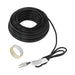 DURAFORCE 140 Feet Heat Tape Heat Cable Roof Heat Cable Snow De-icing Kit 60HZ 120V 8W/FT