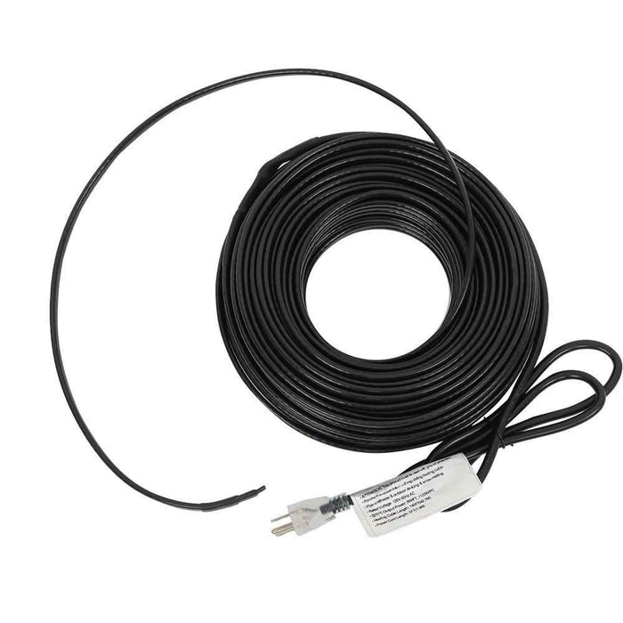 DURAFORCE 140 Feet Heat Tape Heat Cable Roof Heat Cable Snow De-icing Kit 60HZ 120V 8W/FT