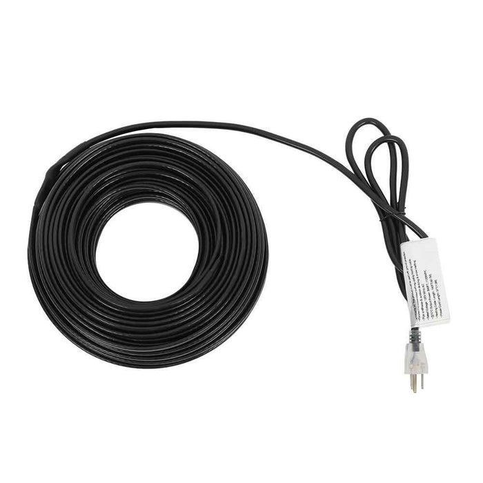 DURAFORCE 140 Feet Heat Tape Heat Cable Roof Heat Cable Snow De-icing Kit 60HZ 120V 8W/FT