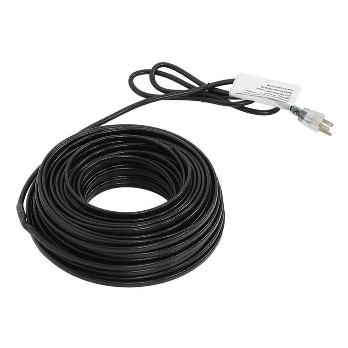 DURAFORCE 140 Feet Heat Tape Heat Cable Roof Heat Cable Snow De-icing Kit 60HZ 120V 8W/FT