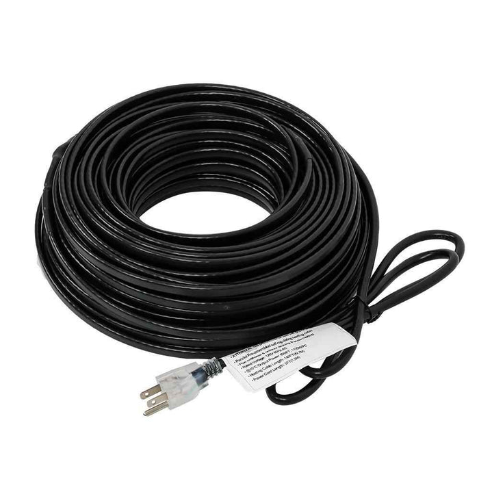 DURAFORCE 140 Feet Heat Tape Heat Cable Roof Heat Cable Snow De-icing Kit 60HZ 120V 8W/FT