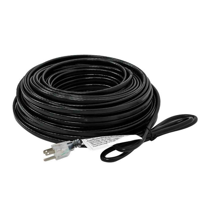 DURAFORCE 140 Feet Heat Tape Heat Cable Roof Heat Cable Snow De-icing Kit 60HZ 120V 8W/FT