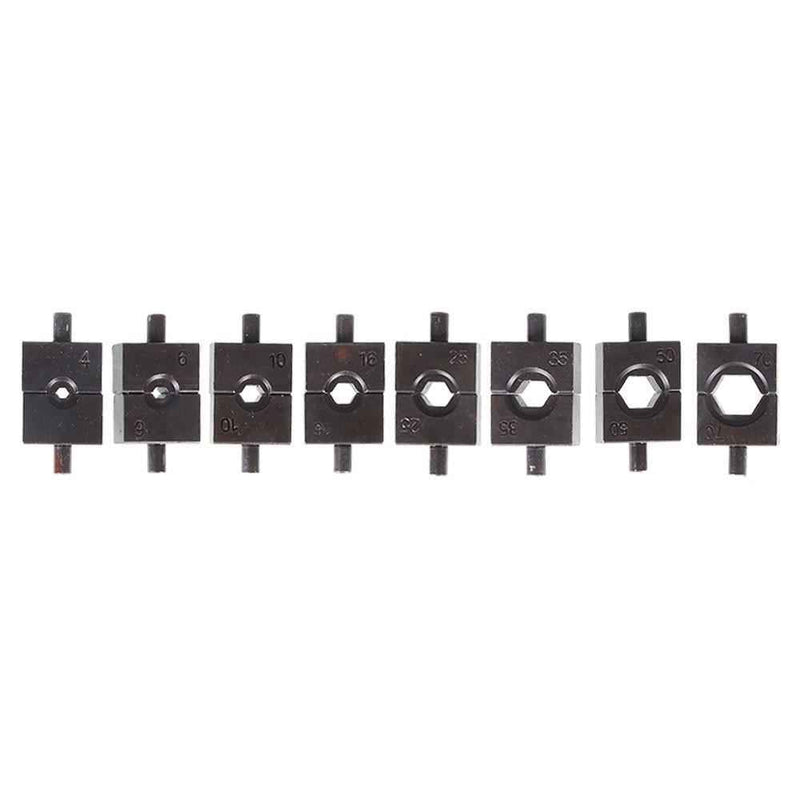 DURAFORCE Hydraulic Wire Crimper 6 Mt 9 Dies Crimping Tool Battery Cable Lug Terminal