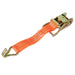 DURAFORCE 20 Pack Heavy Duty Orange 4000Lbs 1.5" × 20' Ratchet Tie Down Straps J Hooks