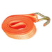 DURAFORCE 20 Pack Heavy Duty Orange 4000Lbs 1.5" × 20' Ratchet Tie Down Straps J Hooks