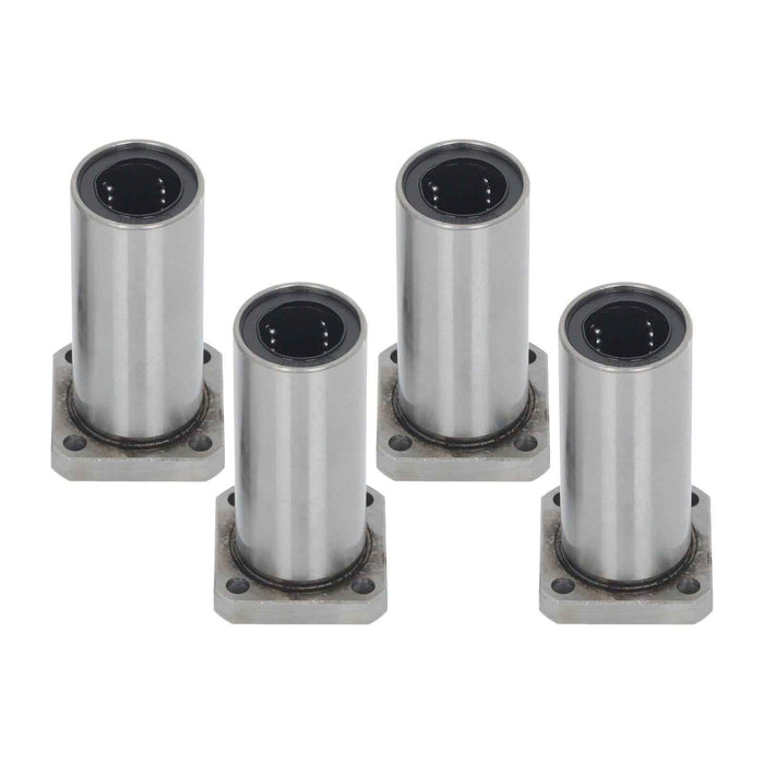 DURAFORCE LMK20UU 4Pcs Linear Ball Bearings 20mm Bore 32mm OD 80mm Len Linear Bearing