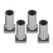 DURAFORCE LMK20UU 4Pcs Linear Ball Bearings 20mm Bore 32mm OD 80mm Len Linear Bearing