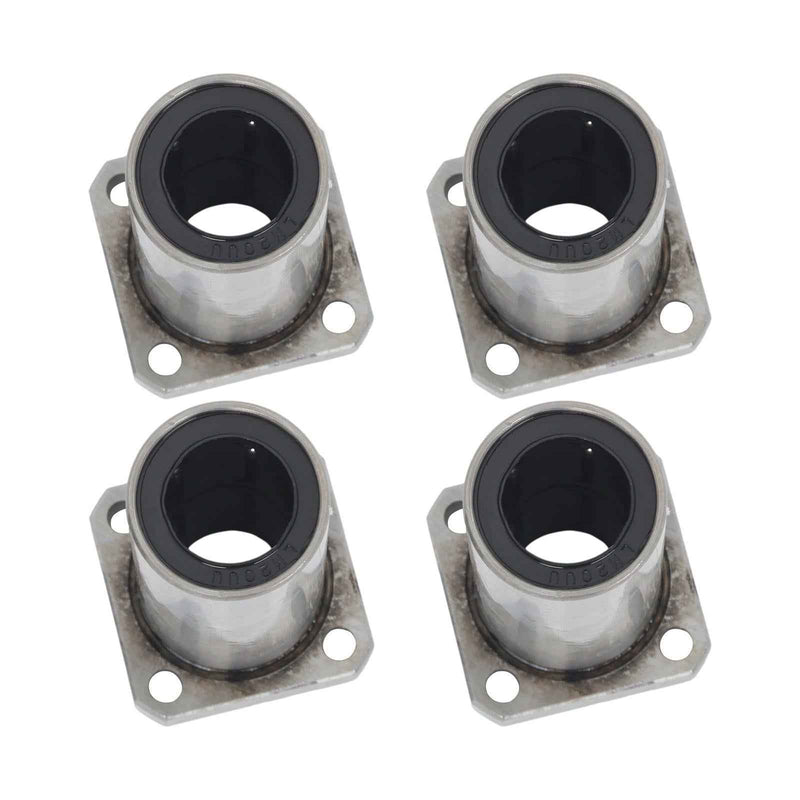 DURAFORCE LMK20UU 4Pcs Linear Ball Bearings 20mm Bore 32mm OD 80mm Len Linear Bearing
