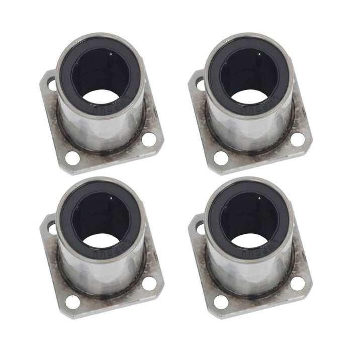 DURAFORCE LMK20UU 4Pcs Linear Ball Bearings 20mm Bore 32mm OD 80mm Len Linear Bearing