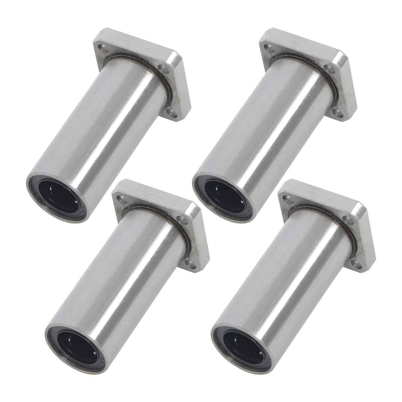 DURAFORCE LMK20UU 4Pcs Linear Ball Bearings 20mm Bore 32mm OD 80mm Len Linear Bearing