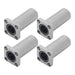 DURAFORCE LMK20UU 4Pcs Linear Ball Bearings 20mm Bore 32mm OD 80mm Len Linear Bearing