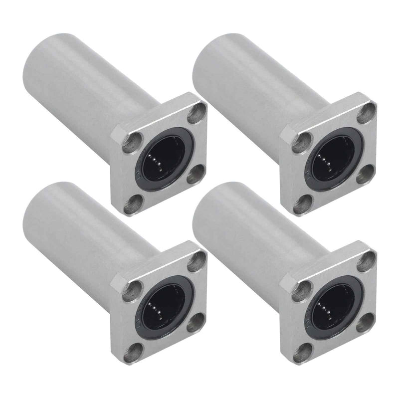 DURAFORCE LMK20UU 4Pcs Linear Ball Bearings 20mm Bore 32mm OD 80mm Len Linear Bearing