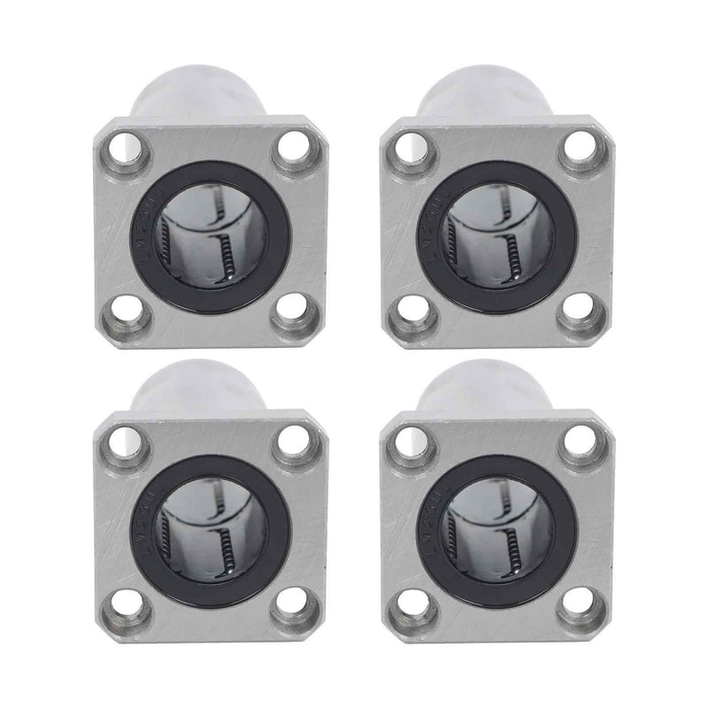 DURAFORCE LMK20UU 4Pcs Linear Ball Bearings 20mm Bore 32mm OD 80mm Len Linear Bearing