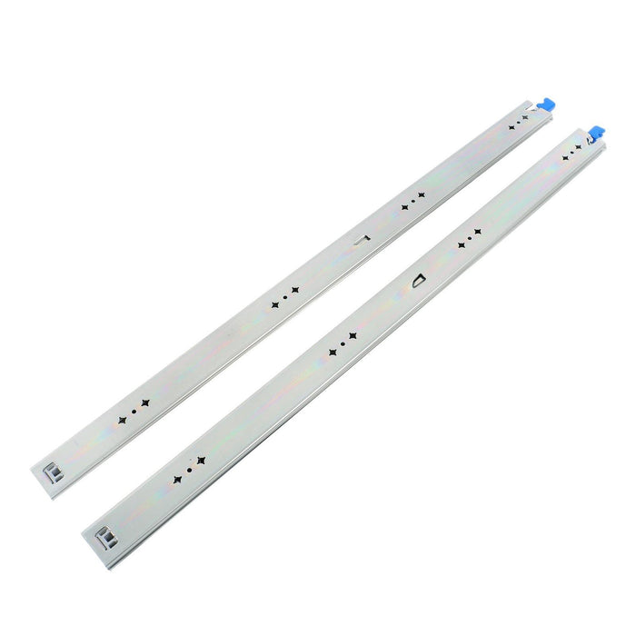 DURAFORCE 1 Pair Locking Drawer Slides 34 Inch Lock & Full Extension 250 lbs Load Capacity