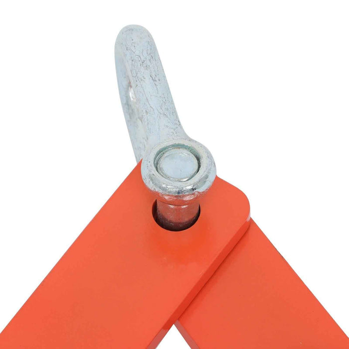 DURAFORCE 30" Claw Hook Heavy Duty 2 Claw Timber Log Lifting Logging Tongs Grabber Tong