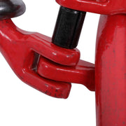 DURAFORCE 3/8" 5ft Chain Sling Double Legs with Grab Hooks 4T/8800lbs Capacity G80