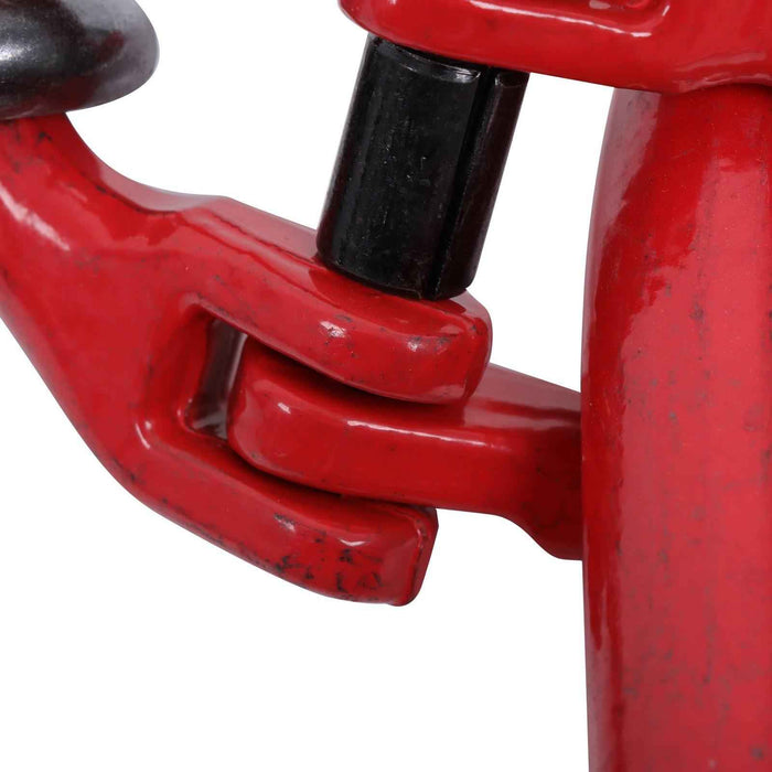 DURAFORCE 3/8" 5ft Chain Sling Double Legs with Grab Hooks 4T/8800lbs Capacity G80