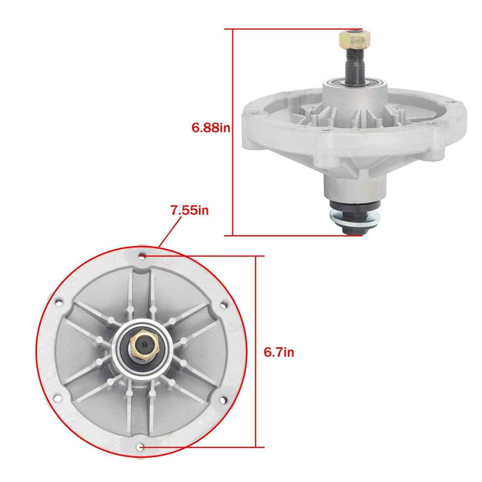 DURAFORCE 121-5681 Mower Spindle For Exmark For Toro 109-6394 109-8744 116-3497 116-5712