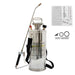 DURAFORCE Stainless Steel High Quality Sprayer 2 Gallon Pump Sprayer With Reinforced Hose