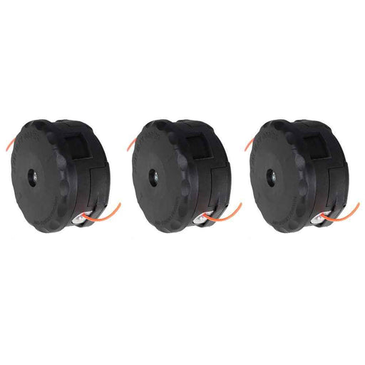 DURAFORCE 3 PCS String Trimmer Head Fit For Speed Feed 400 Echo SRM-225 SRM-230