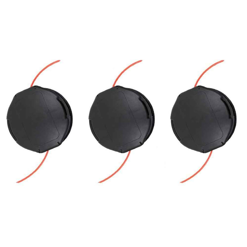DURAFORCE 3 PCS String Trimmer Head Fit For Speed Feed 400 Echo SRM-225 SRM-230