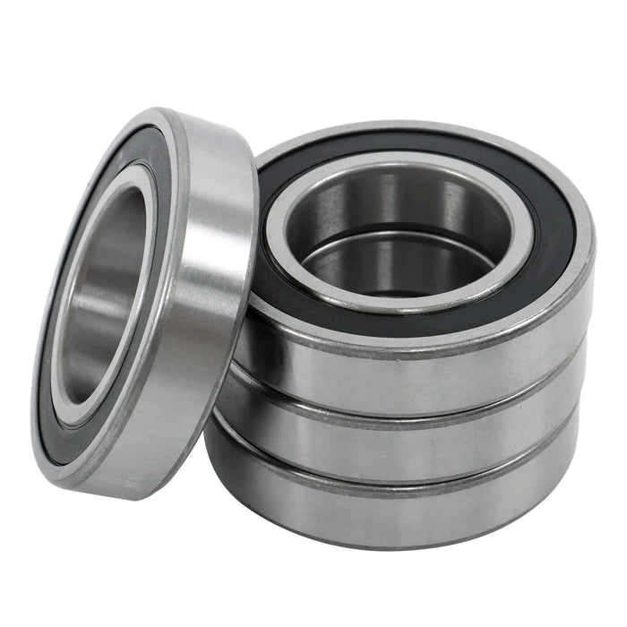 DURAFORCE 6210-2RS 4× Bore Sealed 50×90×20mm Steel Pre-Lubricated Deep Groove Ball Bearing