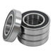 DURAFORCE 6210-2RS 4× Bore Sealed 50×90×20mm Steel Pre-Lubricated Deep Groove Ball Bearing