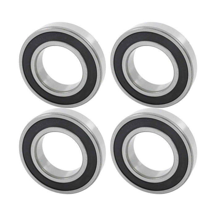 DURAFORCE 6210-2RS 4× Bore Sealed 50×90×20mm Steel Pre-Lubricated Deep Groove Ball Bearing