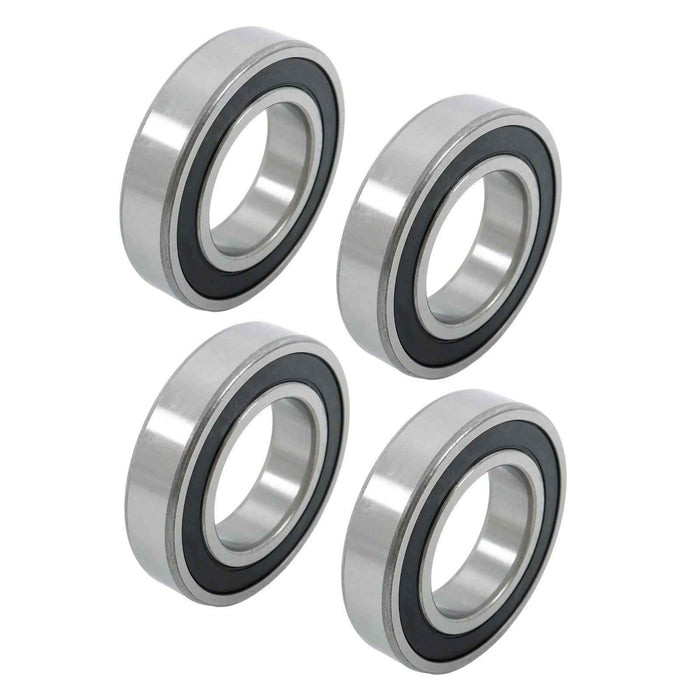 DURAFORCE 6210-2RS 4× Bore Sealed 50×90×20mm Steel Pre-Lubricated Deep Groove Ball Bearing
