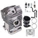 DURAFORCE 11270201216 49 MM Cylinder Piston Kit For Stihl MS390 MS290 MS310 029 039
