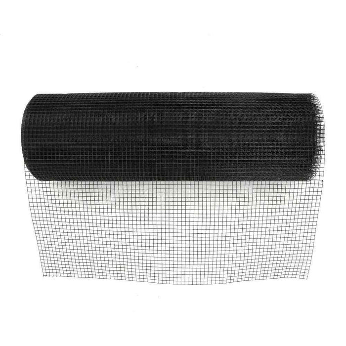 DURAFORCE 36'' × 100' Chicken Rabbit Mesh 1/2" Hardware Cloth Mesh PVC Vinyl Coated