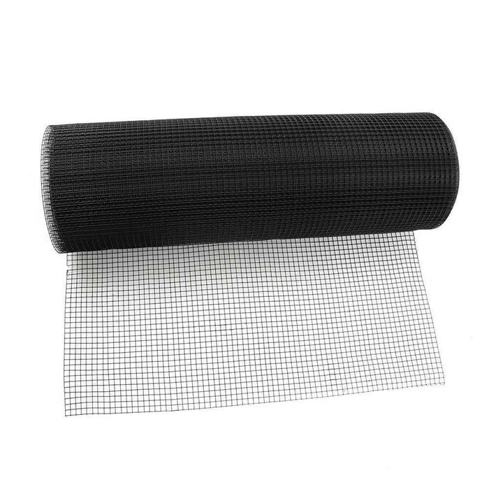 DURAFORCE 36'' × 100' Chicken Rabbit Mesh 1/2" Hardware Cloth Mesh PVC Vinyl Coated