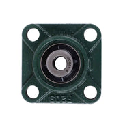 DURAFORCE New 6Pcs 1/2" Bore 4 Bolt Solid Base UCF201-8 Pillow Block Flange Bearing
