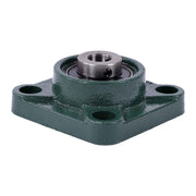 DURAFORCE New 6Pcs 1/2" Bore 4 Bolt Solid Base UCF201-8 Pillow Block Flange Bearing