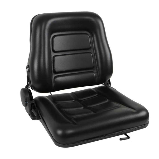 DURAFORCE Back Universal Forklift Seat Fold Down Tractor Seat With Adjustable Angle