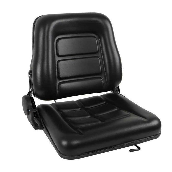 DURAFORCE Back Universal Forklift Seat Fold Down Tractor Seat With Adjustable Angle