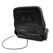 DURAFORCE Back Universal Forklift Seat Fold Down Tractor Seat With Adjustable Angle