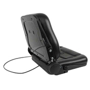 DURAFORCE Back Universal Forklift Seat Fold Down Tractor Seat With Adjustable Angle