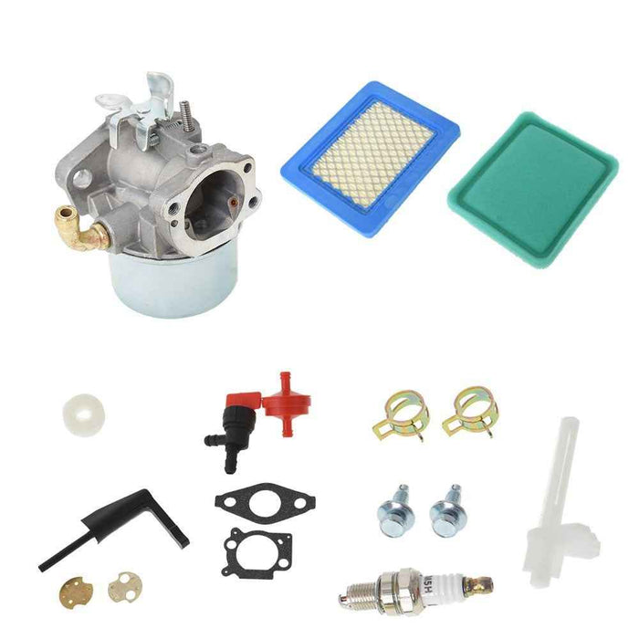 DURAFORCE Carburetor Kit For Troy Bilt Tiller 12S102 12S112 12S132 12S137 12S152 696981