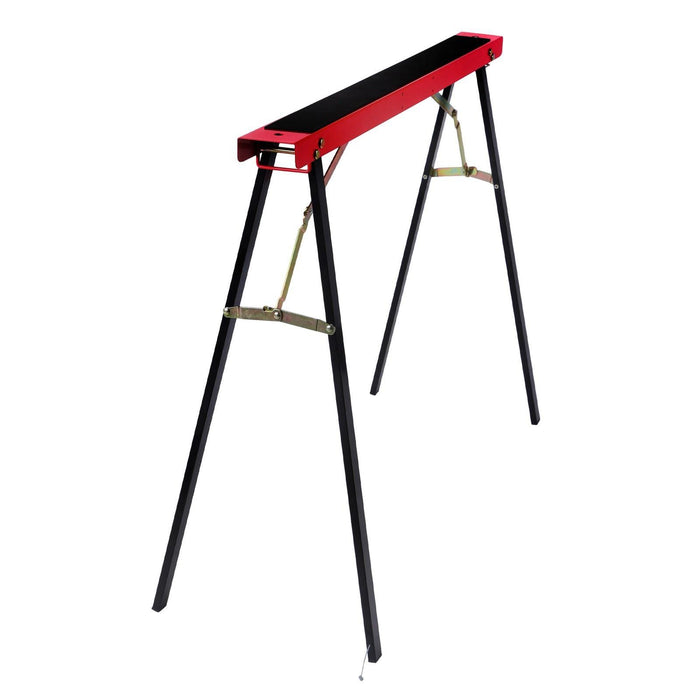 DURAFORCE 2 Pack Portable, Folding Saw Horses 440 lbs Weight Capacity Folding Legs