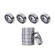 DURAFORCE 10× 6206-2RS 30mm Inner Dia 62mm OD 16mm Pre-Lubricated Deep Groove Ball Bearing