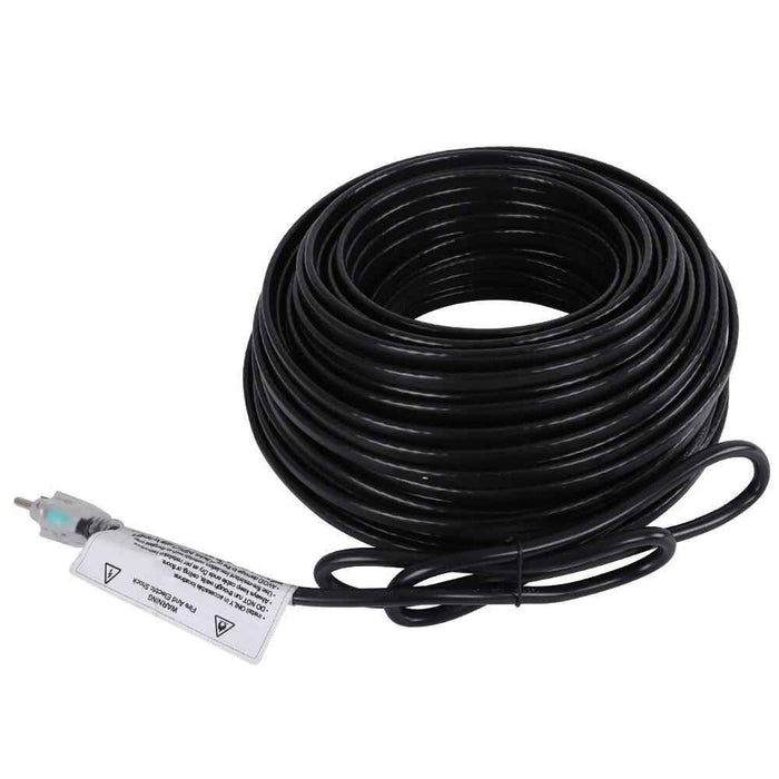 DURAFORCE 140 Feet 120V Self-Regulat Pipe Heating Cable Roof De-icing Heat Cable 8W/FT