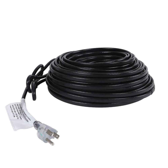 DURAFORCE 140 Feet 120V Self-Regulat Pipe Heating Cable Roof De-icing Heat Cable 8W/FT