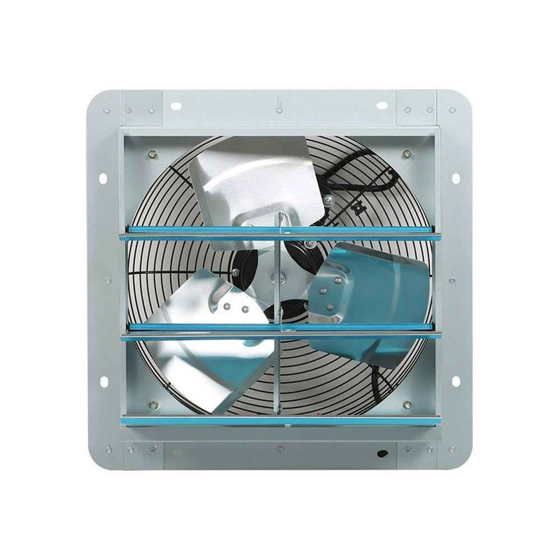 DURAFORCE 14" Wall Mounted Shutter Exhaust Fan High Speed Garage Shop Attic