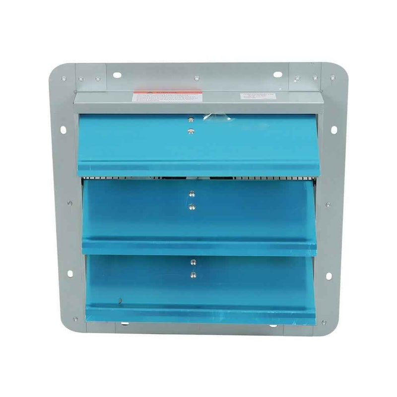 DURAFORCE 14" Wall Mounted Shutter Exhaust Fan High Speed Garage Shop Attic