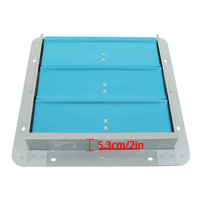 DURAFORCE 14" Wall Mounted Shutter Exhaust Fan High Speed Garage Shop Attic