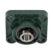 DURAFORCE New 4 Pack UCF202-10 4 Bolt Solid Base Pillow Block Flange Bearing 5/8" Bore